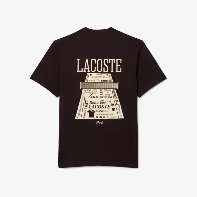 Τ-shirt από βαρύ βαμβάκι με τύπωμα Τ-shirt από βαρύ βαμβάκι με τύπωμα