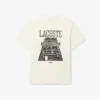 Τ-shirt από βαρύ βαμβάκι με τύπωμα Τ-shirt από βαρύ βαμβάκι με τύπωμα
