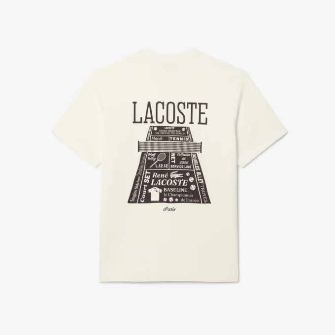 Τ-shirt από βαρύ βαμβάκι με τύπωμα Τ-shirt από βαρύ βαμβάκι με τύπωμα