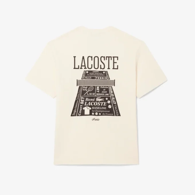 Τ-shirt από βαρύ βαμβάκι με τύπωμα Τ-shirt από βαρύ βαμβάκι με τύπωμα