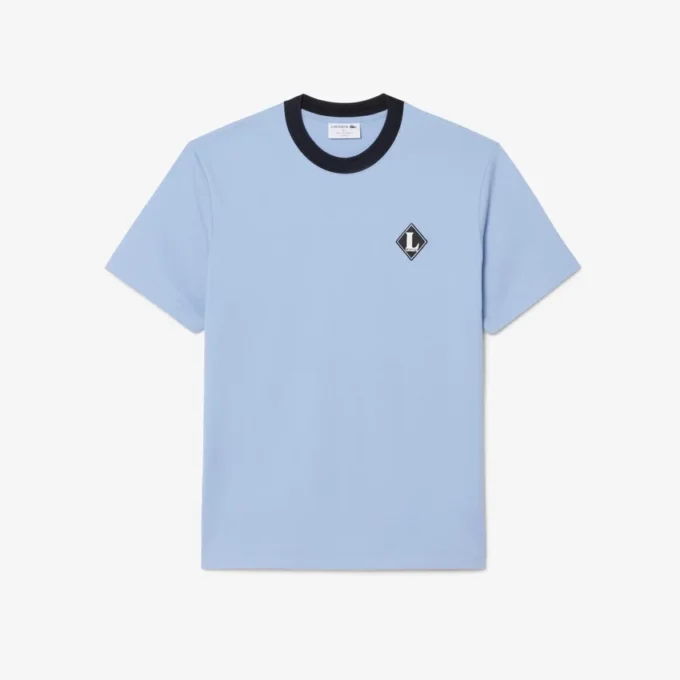 T-shirt με διακοσμητικό σήμα «Made in France» T-shirt με διακοσμητικό σήμα «Made in France»