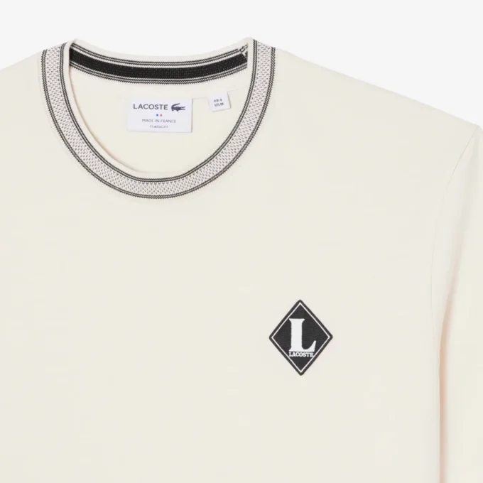 T-shirt με διακοσμητικό σήμα «Made in France» T-shirt με διακοσμητικό σήμα «Made in France»