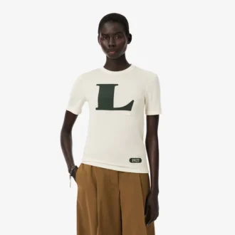 T-shirt με γραφικό σχέδιο από μετάξι Runway