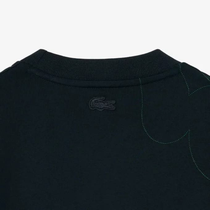 Τ-shirt με κεντημένο κροκόδειλο από την πασαρέλα Τ-shirt με κεντημένο κροκόδειλο από την πασαρέλα