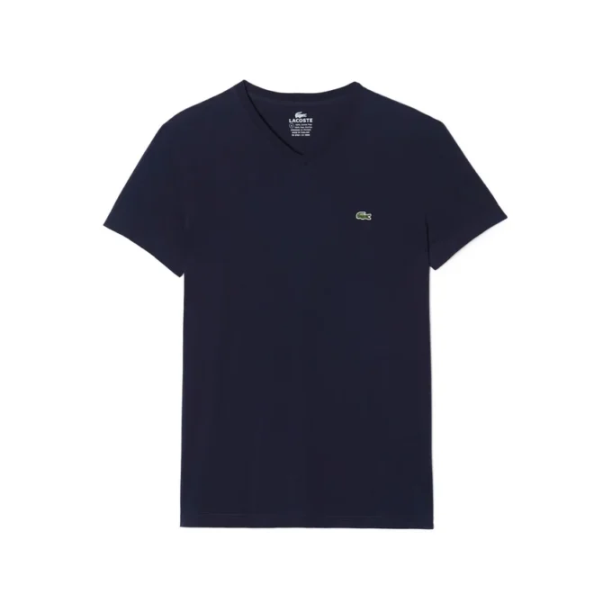 T-shirt με V λαιμόκοψη από βαμβάκι Pima T-shirt με V λαιμόκοψη από βαμβάκι Pima