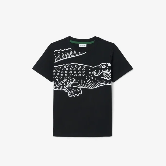Τυπωμένο βαμβακερό T-shirt Τυπωμένο βαμβακερό T-shirt
