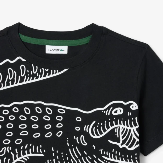 Τυπωμένο βαμβακερό T-shirt Τυπωμένο βαμβακερό T-shirt
