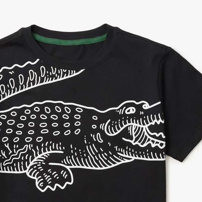 Τυπωμένο βαμβακερό T-shirt Τυπωμένο βαμβακερό T-shirt