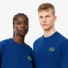 Unisex φαρδύ T-shirt από βαρύ βαμβάκι με λογότυπο Unisex φαρδύ T-shirt από βαρύ βαμβάκι με λογότυπο