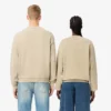 Unisex φούτερ φλις με χαλαρή εφαρμογή και εφέ πλύσης Unisex φούτερ φλις με χαλαρή εφαρμογή και εφέ πλύσης