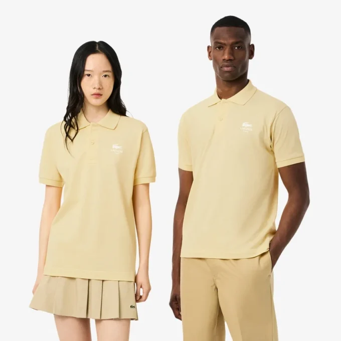 Unisex Polo Μπλούζα L.12.12 με κλασική εφαρμογή και χαρακτηριστική εκτύπωση