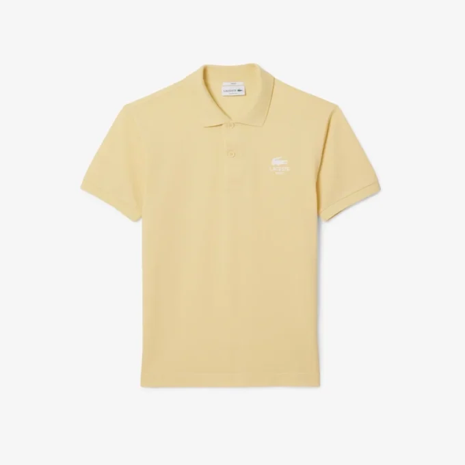 Unisex Polo Μπλούζα L.12.12 με κλασική εφαρμογή και χαρακτηριστική εκτύπωση