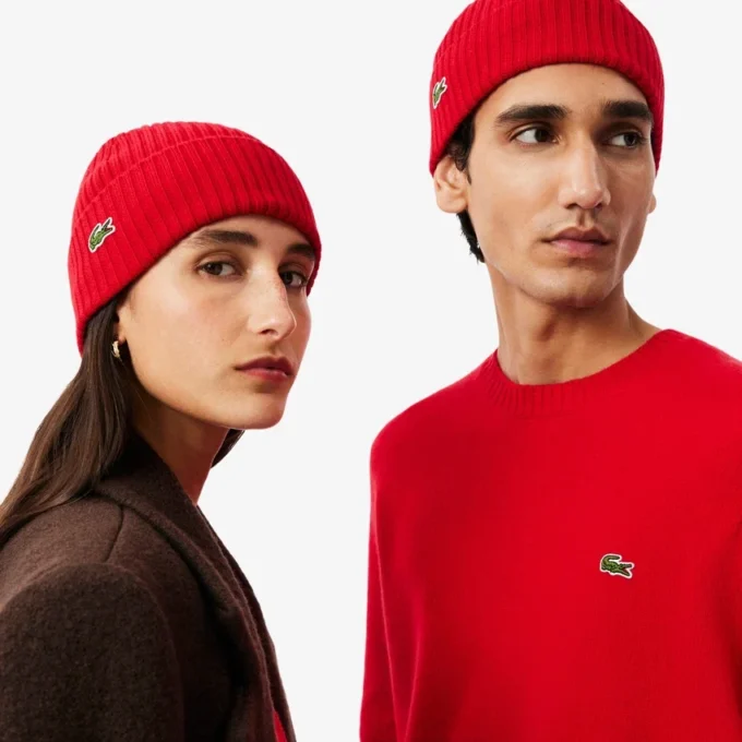 Unisex σκούφο από βουρτσισμένο μαλλί με πλεκτό ριμπ Unisex σκούφο από βουρτσισμένο μαλλί με πλεκτό ριμπ