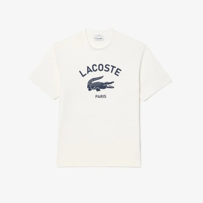 Unisex βαμβακερό T-shirt με χαρακτηριστικό τύπωμα Unisex βαμβακερό T-shirt με χαρακτηριστικό τύπωμα