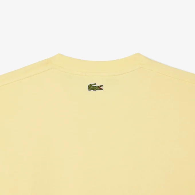 Unisex βαμβακερό T-shirt με χαρακτηριστικό τύπωμα Unisex βαμβακερό T-shirt με χαρακτηριστικό τύπωμα