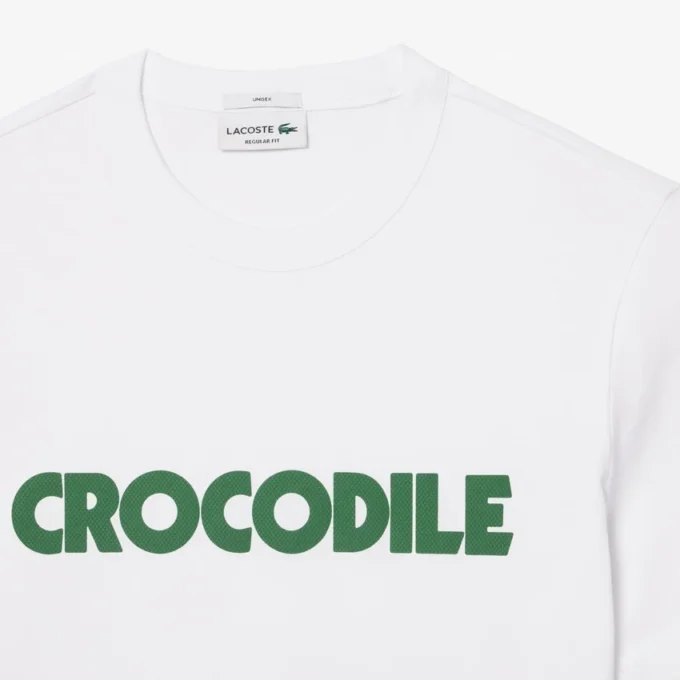 Unisex βαμβακερό T-shirt με τύπωμα