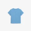 Βαμβακερό T-shirt με χρωματικά μπλοκ Βαμβακερό T-shirt με χρωματικά μπλοκ