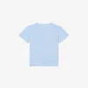 Βαμβακερό T-shirt με διακοσμητικό έμβλημα Βαμβακερό T-shirt με διακοσμητικό έμβλημα