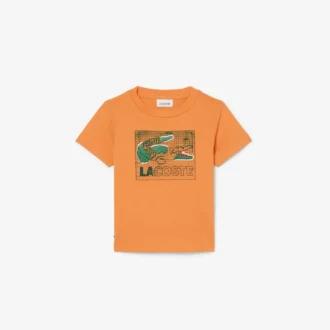 Βαμβακερό T-shirt με γραφικό τύπωμα Βαμβακερό T-shirt με γραφικό τύπωμα