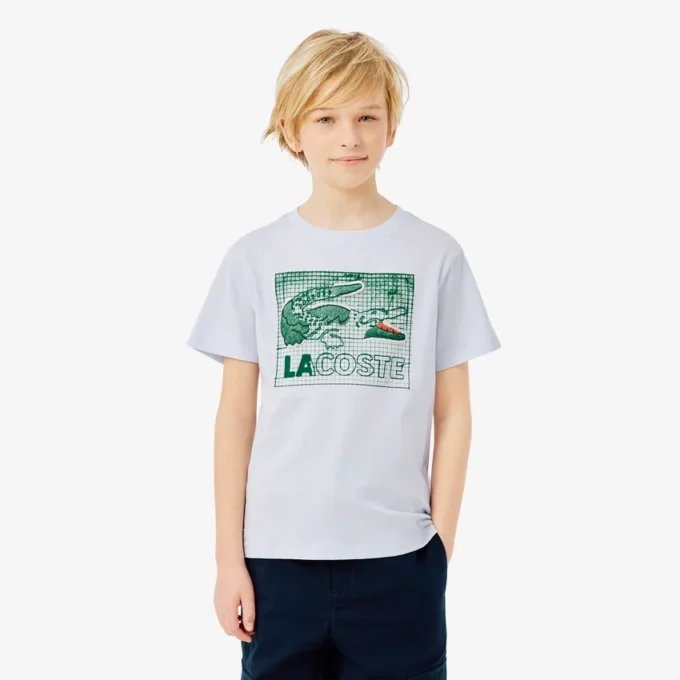 Βαμβακερό T-shirt με γραφικό τύπωμα Βαμβακερό T-shirt με γραφικό τύπωμα