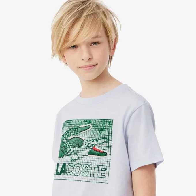 Βαμβακερό T-shirt με γραφικό τύπωμα Βαμβακερό T-shirt με γραφικό τύπωμα