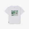 Βαμβακερό T-shirt με γραφικό τύπωμα Βαμβακερό T-shirt με γραφικό τύπωμα