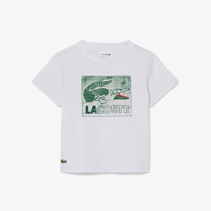Βαμβακερό T-shirt με γραφικό τύπωμα Βαμβακερό T-shirt με γραφικό τύπωμα