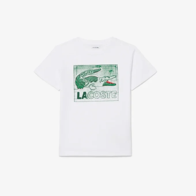 Βαμβακερό T-shirt με γραφικό τύπωμα Βαμβακερό T-shirt με γραφικό τύπωμα