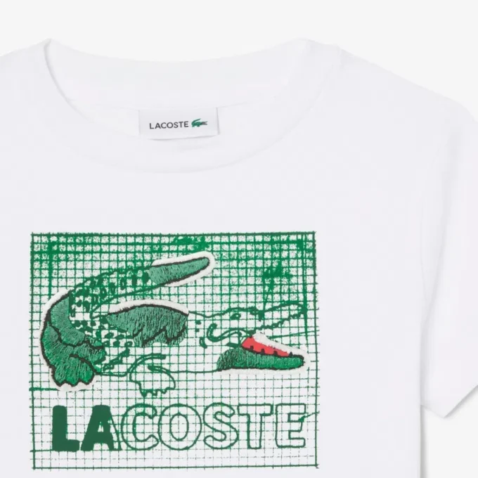 Βαμβακερό T-shirt με γραφικό τύπωμα Βαμβακερό T-shirt με γραφικό τύπωμα