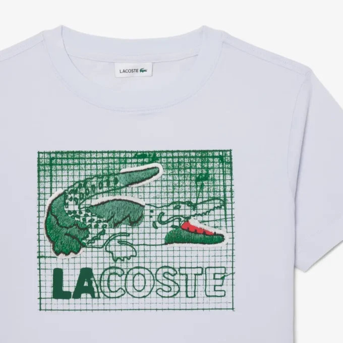 Βαμβακερό T-shirt με γραφικό τύπωμα Βαμβακερό T-shirt με γραφικό τύπωμα