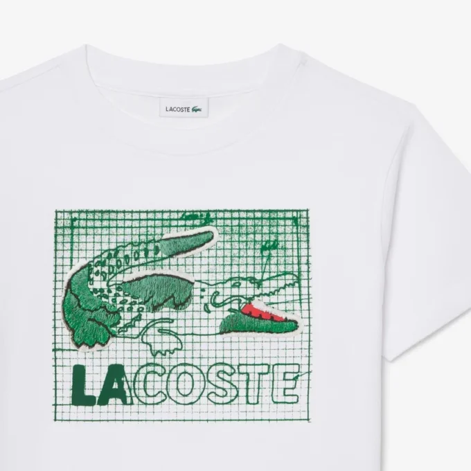 Βαμβακερό T-shirt με γραφικό τύπωμα Βαμβακερό T-shirt με γραφικό τύπωμα