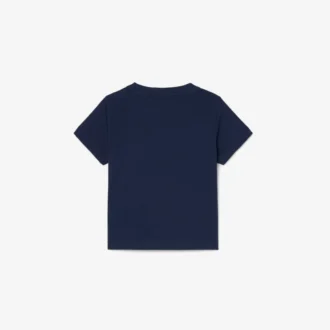 Βαμβακερό T-shirt με τύπωμα κροκοδείλου