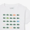 Βαμβακερό T-shirt με τύπωμα κροκοδείλου Βαμβακερό T-shirt με τύπωμα κροκοδείλου