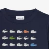 Βαμβακερό T-shirt με τύπωμα κροκοδείλου Βαμβακερό T-shirt με τύπωμα κροκοδείλου