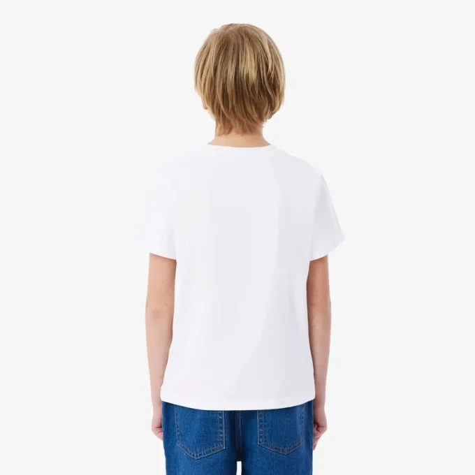 Βαμβακερό T-shirt με τύπωμα κροκοδείλου