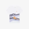 Βαμβακερό T-shirt με τύπωμα κροκοδείλου