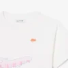Βαμβακερό T-shirt με τύπωμα κροκοδείλου Βαμβακερό T-shirt με τύπωμα κροκοδείλου