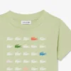 Βαμβακερό T-shirt με τύπωμα κροκοδείλου